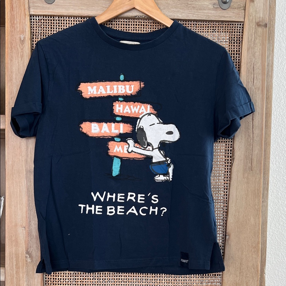 💚BUY 3 for $15💚 Zara Boys Snoopy Graphic T-Shirt